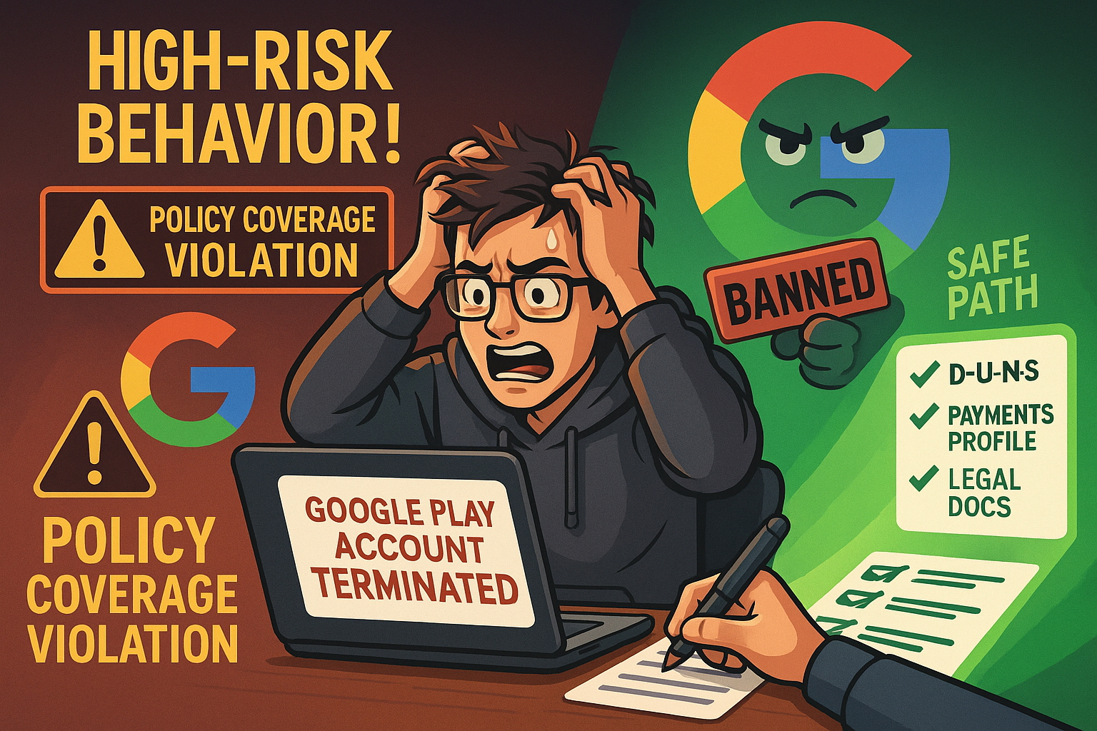 How to Properly Create a Google Play Organization Developer Account and Avoid Termination – ASO Mehdi